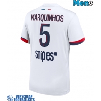 Paris Saint-Germain Marquinhos #5 Replica Away Shirt 2025-26 Short Sleeve